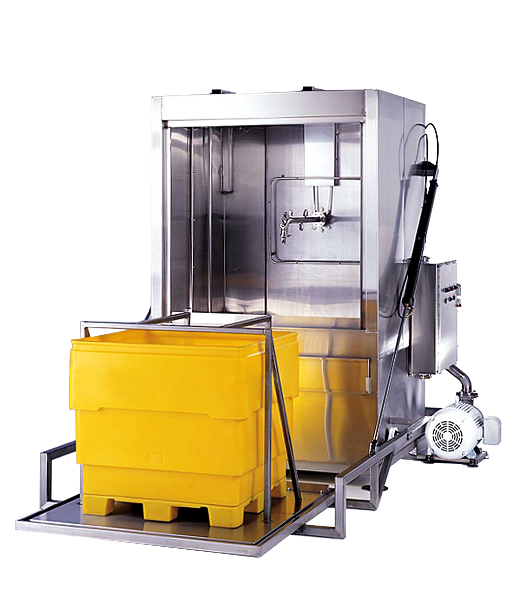 BW-1000-E Bin Washer_no_cont_label_no bg BW-1000-E Model Commercial Dishwasher Manufacturer Brand Partner Douglas Washing and Sanitizing Systems Safer Cleaner Faster Industrial Dishwasher Restaurant Dishwasher Food Industry Cleaning Machines