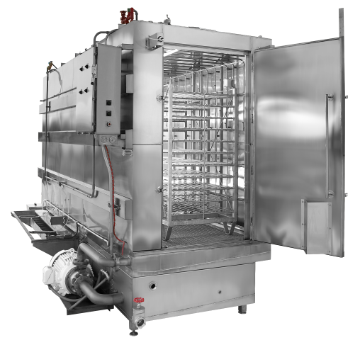 STW-2000 (Small) STW-with-Smoke-Rack Model Commercial Dishwasher Manufacturer Brand Partner Douglas Washing and Sanitizing Systems Safer Cleaner Faster Industrial Dishwasher Restaurant Dishwasher Food Industry Cleaning Machines
