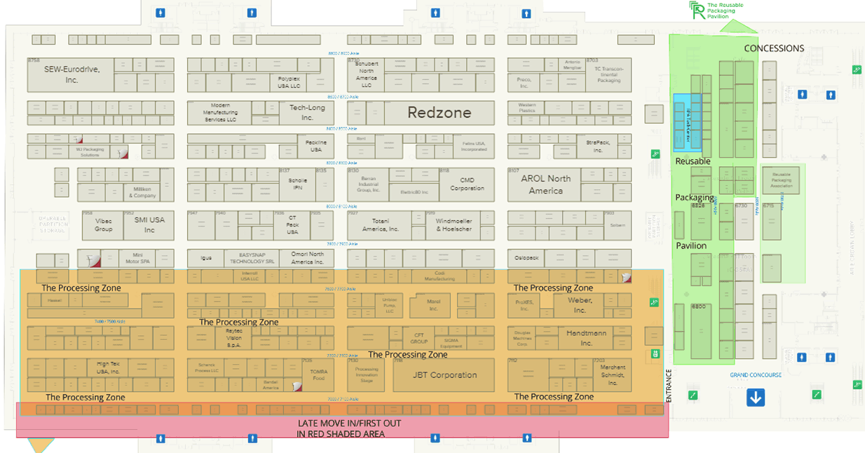 Pack Expo Floor Plan 2025