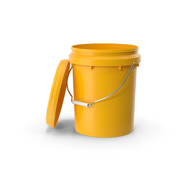 Plastic Bucket 10L with Lid and Handle